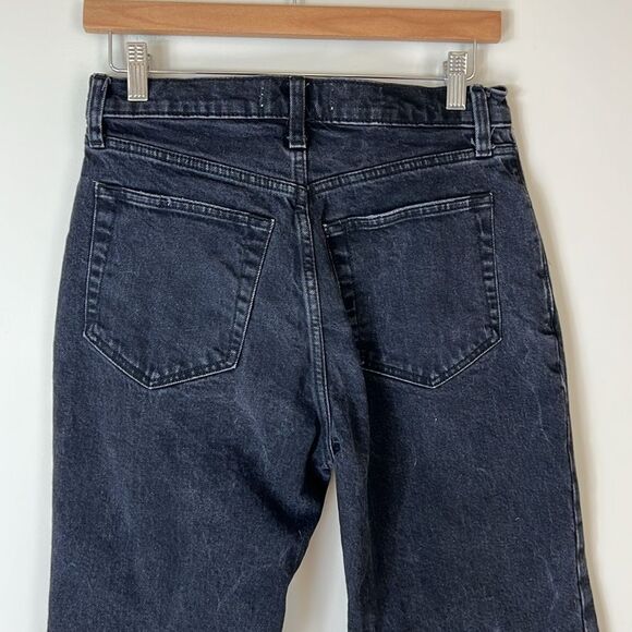 Abercrombie & Fitch 90s Relaxed Jeans Straight Distressed Baggy Size 28 Short - Picture 7 of 12
